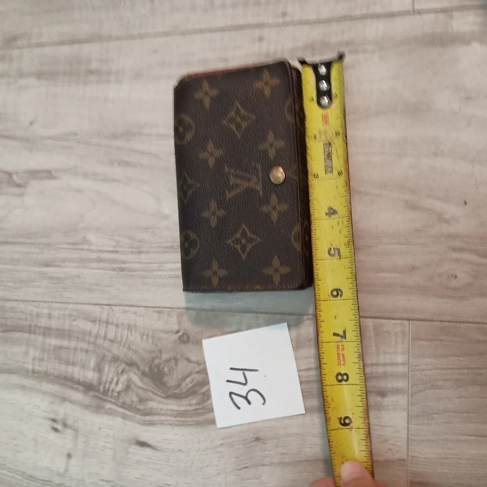 Louis Vuitton LV Monogram Porte Monnaie Tresor Wallet